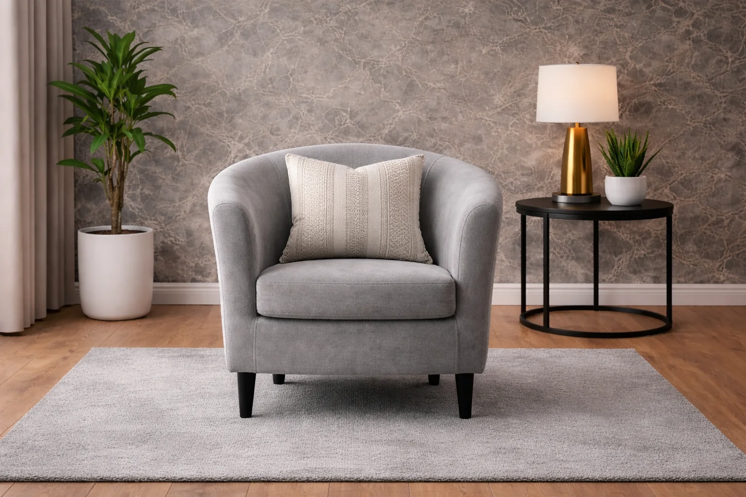 Detalle del sillón